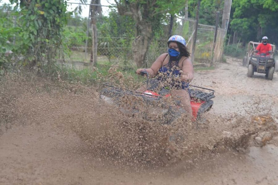 Punta Cana Off-Road 4x4 ATV: Beach,Cave Dip & Mamajuana Shot - The ATV ride: what “off-road” really means here