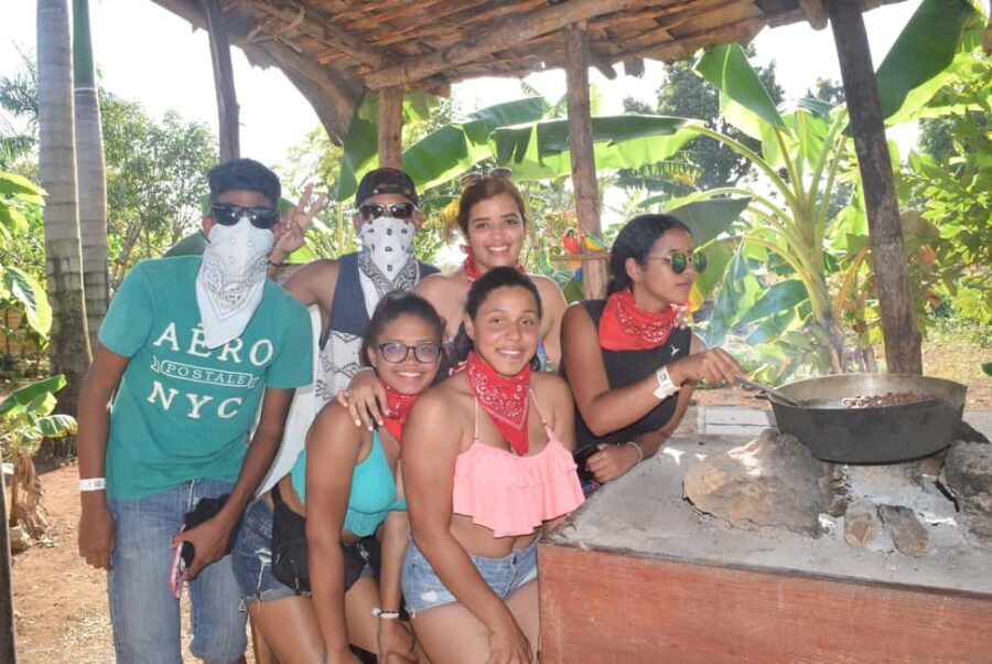 Punta Cana Off-Road 4x4 ATV: Beach,Cave Dip & Mamajuana Shot - Stop 1: Rural Dominican tasting—coffee, cocoa, tobacco, and Mamajuana