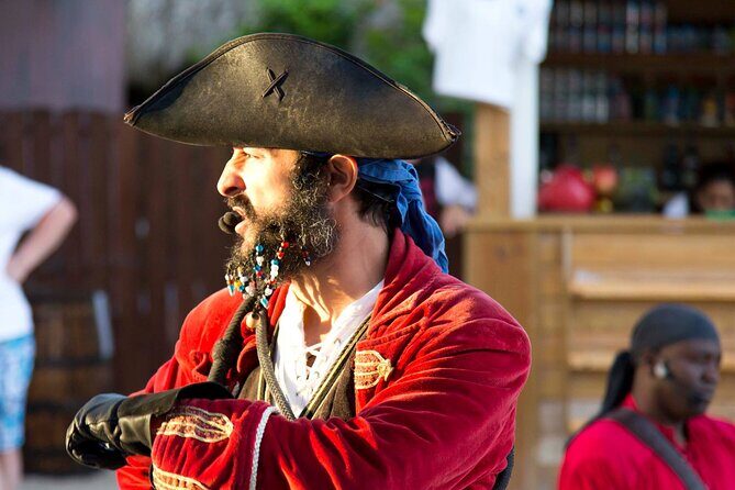 Punta Cana Pirate Ship and Snorkeling Adventure with Sharks - Pirate training and onboard shows that keep moving