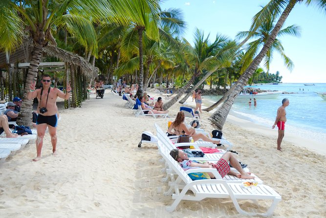 Punta Cana : Saona Island Day Tour - Playa Palmilla Natural Pool: Knee- to Waist-Deep Wading