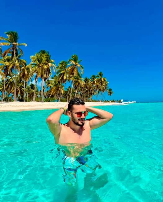 Punta Cana: Saona Island VIP | Private Beach, Open Bar & Lunch - The catamaran cruise: open bar, music, and the “party cruise” vibe