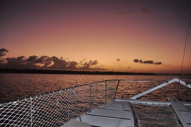 Punta Cana Sunset Catamaran Cruise with BBQ, Champagne & Music - Champagne Toast and Open Bar Drinks You Can Actually Enjoy