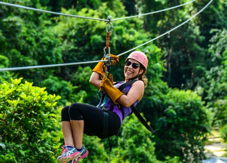 Punta Cana: Triple Jungle Adventure Park Tour with Tastings - Jungle buggies and the Anamuya River swim