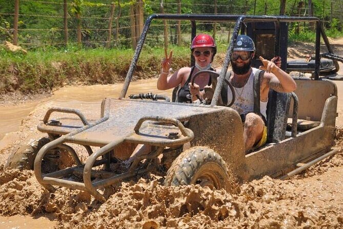 Punta Cana: Ultimate Dune Buggy Experience in Macao Beach Caves - Macao Beach stop: time to swim, not just pose