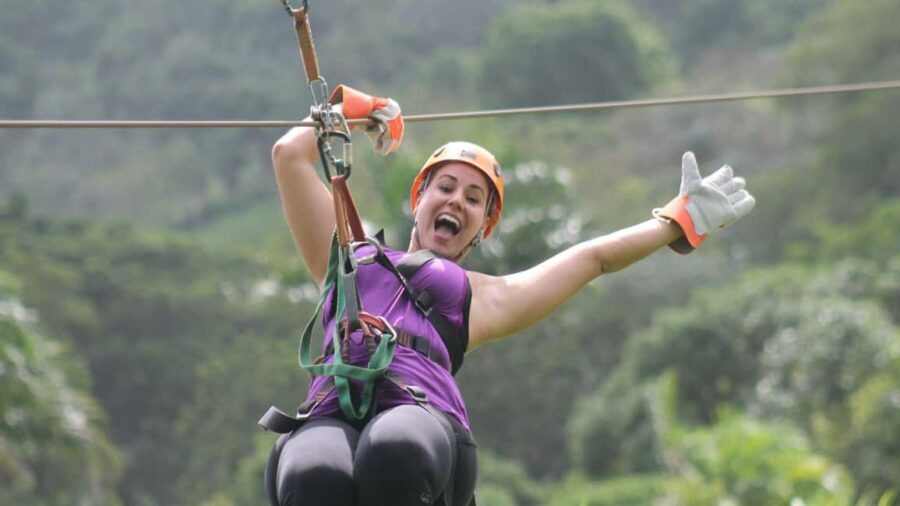 Punta Cana: Zip Line Adventure with Hotel Pickup - What you’ll actually do: 16 towers and 8 carbon-fiber zip lines