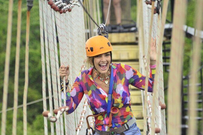 Punta Cana Ziplines, Hanging Bridge, and Waterfall Pool Adventure - Waterfall pool time: your planned recovery break