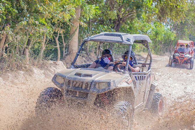 Punta Canar 4 Hours Atv And Horseback Riding Free Pick-Up - Getting to the ranch: the safari truck and the quick Punta Cana look