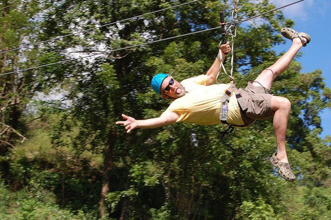 Ride N Zip Adventure - From Puerto Plata Hotel Pickup to Country World Ranch