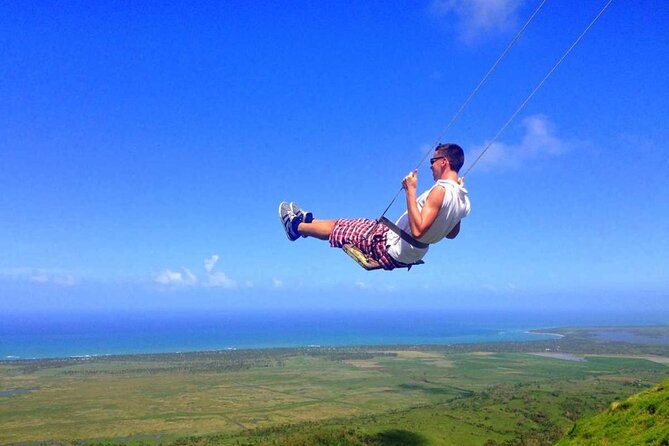 Round mountain and Esmeralda beach tour from punta cana - Montana Redonda: Road to the Top, Then Swing-Time Views