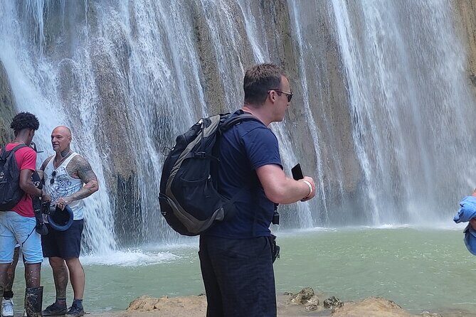 Samana Full Day Waterfall, Safari and Beach - Lunch in Samana: Caribbean food with bay-and-bridge views