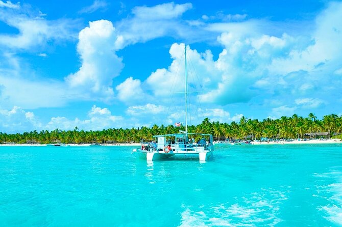 Saona Island Adventure: Natural Pool & All-Inclusive Drinks - On the Water: Catamaran Views Plus Drinks Without Extra Planning