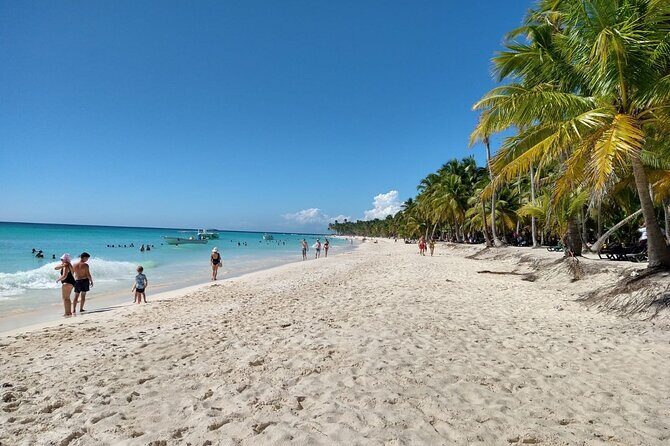 Saona Island Catamaran For Small Group Hotel Pick Food Drink - Lunch on Saona: what to expect from a traditional meal