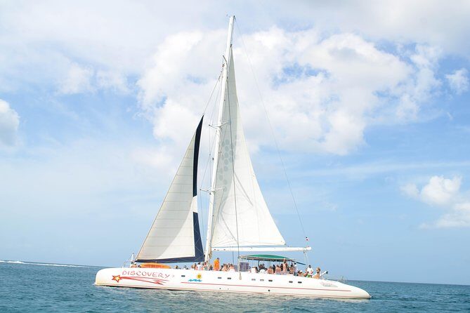 Saona Island Day Trip - Playa Palmilla Natural Pool: knees-deep scenery with a coral terrace