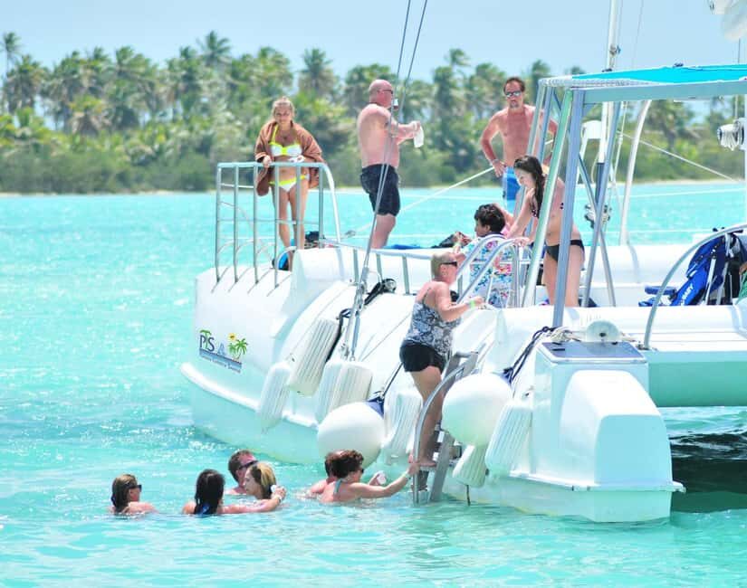 Saona island small group boat with water slide with lunch - Key things you’ll notice on this Saona Island trip