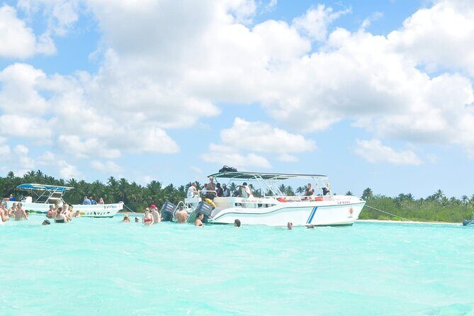 Saona Island Tour from Juan Dolio with pickup - The Natural Pool Stop: Shallow Water, Big View