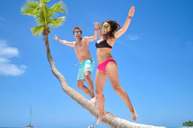Saona Island Tour from Punta Cana with Lunch, Open Bar & Pickup - Natural Pool / Blue Lagoon Stop: 45 Minutes of Water Time
