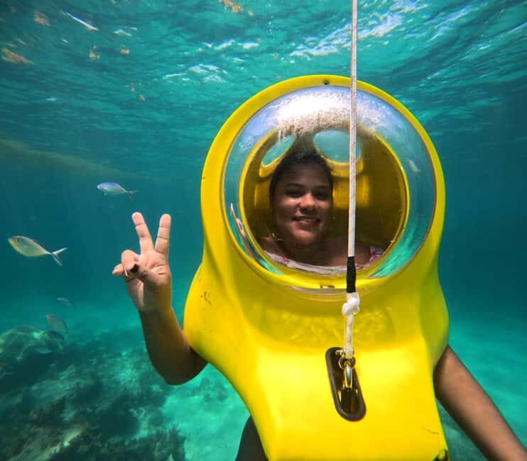 Scubadoo Punta Cana Diving Adventure - Safety and guidance: instructors, life jacket, and snorkel gear