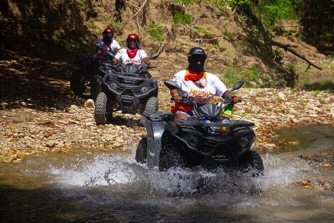 Shore Excursion: Combo Atv & militare waterfalls | No long lines - Mamajuana tasting and Dominican lunch: the culture part you can actually taste