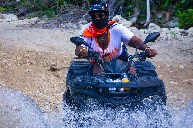 Shore Excursion: Combo Atv & militare waterfalls | No long lines - Price and value for an ATV + falls combo in Puerto Plata