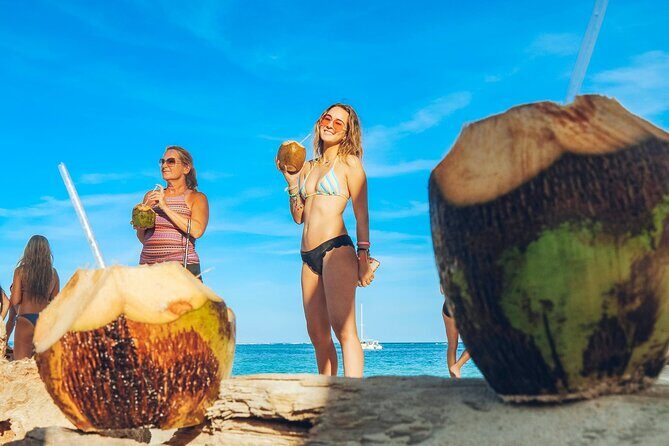 Snorkeling and Swimming on a Caribbean Cruise by Sharky Catamarans - How the 4-hour plan works with your day in Punta Cana
