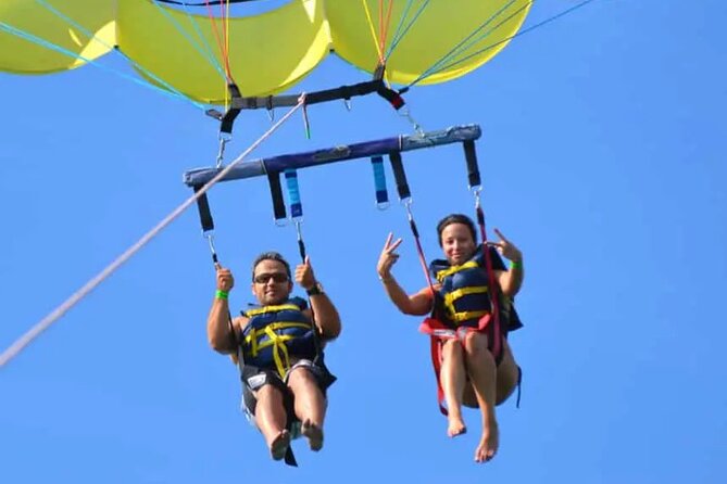 Speedboats and Parasailing Combo - Pickup, A/C Vehicle, and the Reality of Group Size