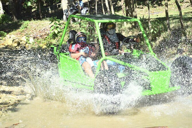 Super Buggies Tour With Pickup - Stop 1 in Puerto Plata: sugar cane trails, muddy roads, and stuck water