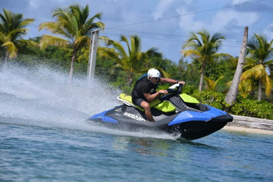THE ONLY JET SKI TOUR IN PUNTA CANA - Jet Skis in a circuit: adrenaline without the open-ocean fantasy