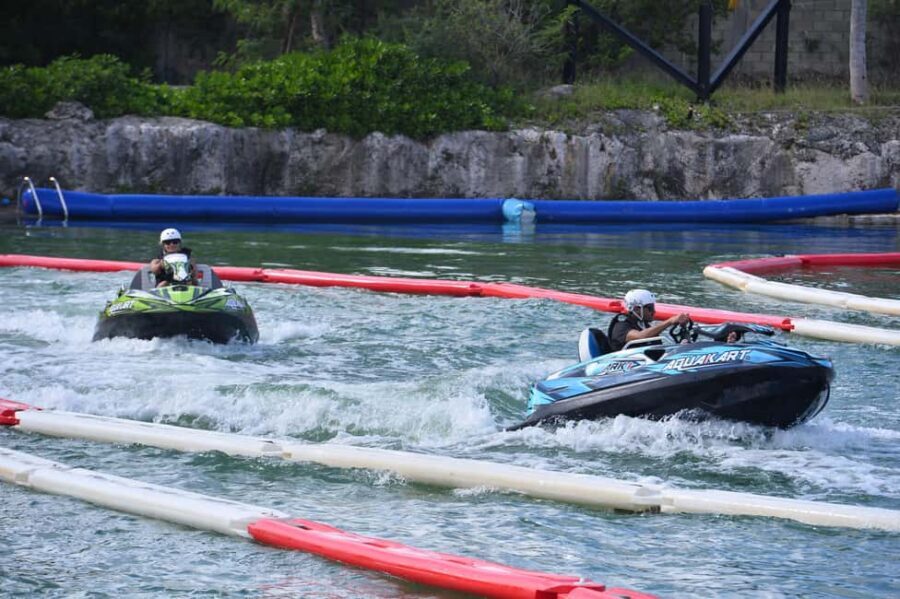 THE ONLY JET SKI TOUR IN PUNTA CANA - Aqua Karts plus boogies: more ways to move than just jet skis
