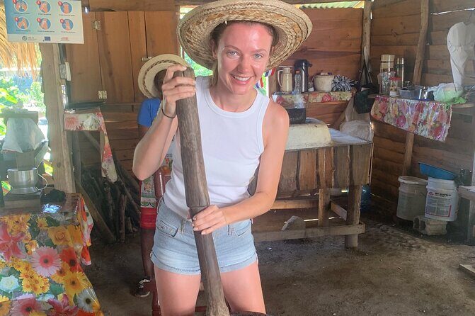 Tour To The Damajagua Waterfalls - Stop 1 in Imbert: petrified wood and field-brewed coffee