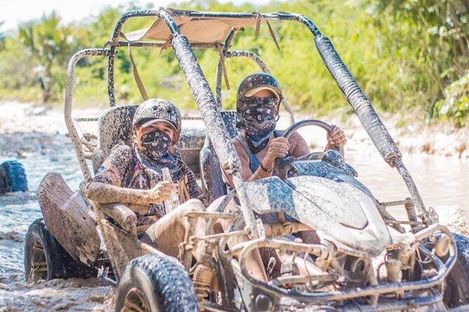 Tours Buggy Punta Cana Macau - The Indigenous Cave Cenote Swim: Slippery Steps and Shared Space