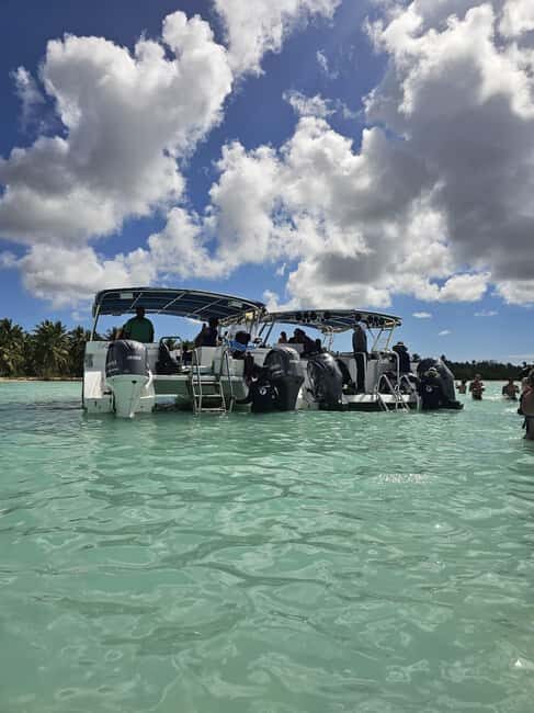 VIP tour to Saona Island by speedboat with a visit to paradise beaches - Playa Palmilla natural pool: the swim break that actually feels like a break