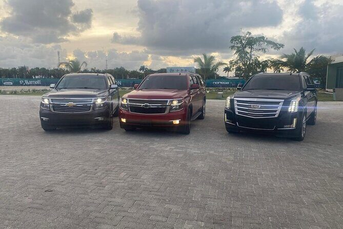 VIP transportation in punta cana CAP CANA Roundtrip - Key points before you book
