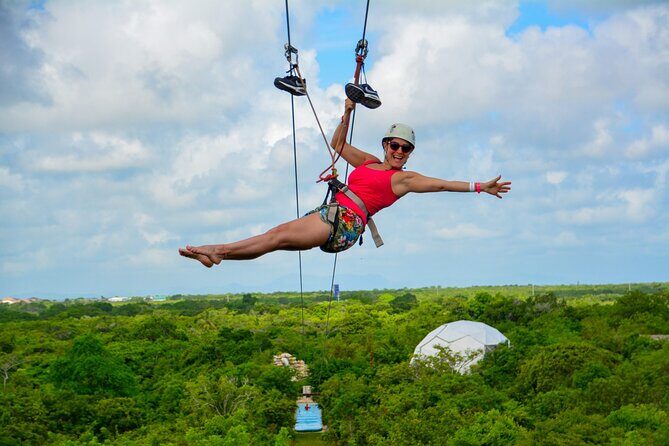 Zip Line Adventure or Zipline (Canopy) in Punta Cana - Photos, Gift Shop Stop, and How Extras Can Add Up