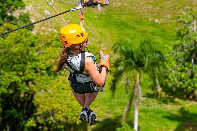 Zip Line or Zip Line Canopy Adventure in Punta Cana - Safety checks and guides doing it the right way