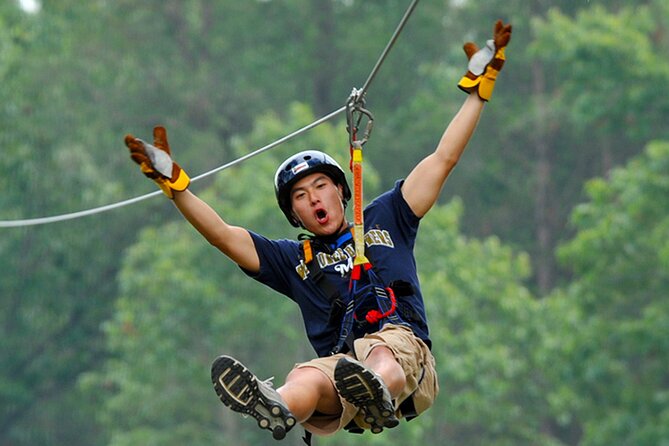 Zip Line Park in Punta Cana With Pick Up - A Break From the Beach: Dual-Line Ziplining With Lifeline Safety