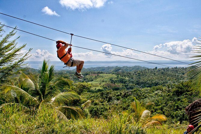 Zipline Adventure in El Limón - Panoramic Views Over the Samana Peninsula and Beyond