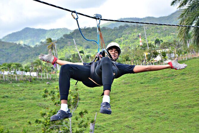 Zipline Expedition In Punta Cana - Entering the 7-Line Circuit Over the Rainforest