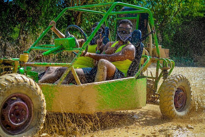 Zipline, Horse, Buggy and Macao Beach, Water Park with Lunch - Getting to the ranch: horseback time that’s more than a photo stop