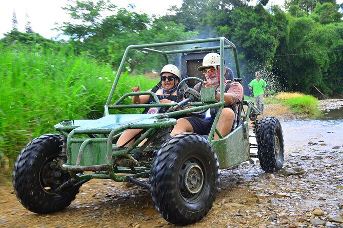 Zipline,Dune Buggy,Horse Riding - Horseback riding through riverbeds, mountains, and cocoa plantation country