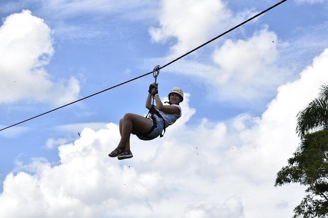 Ziplining from Punta Cana - Unique Carbon Fiber lines in Punta Cana - Price and Value: Is $78.99 Worth It for 8 Lines?